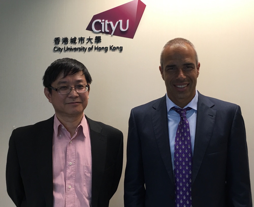 Building the basis for future collaborations with the famous City University of Hong Kong