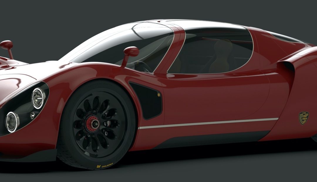 Finished the project of a new astonishing hypercar