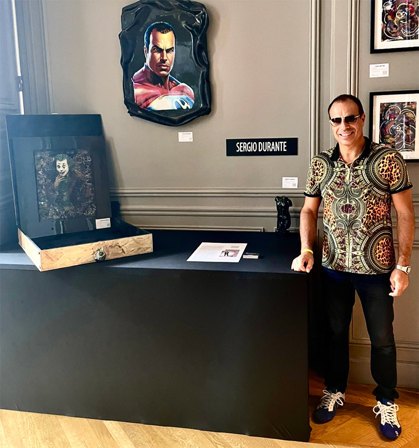 Sergio Durante at Paris Fashion Week 2025 Between provocation and protection. Paris, Fashion Show 2025.