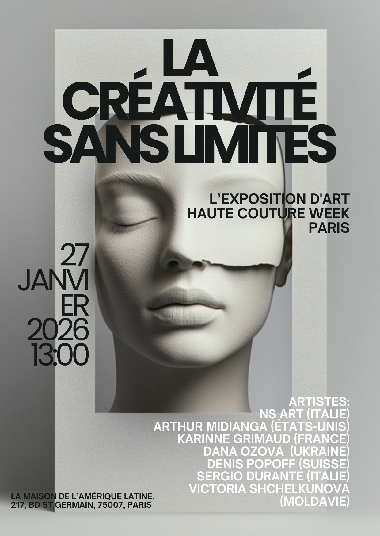 La Creativite sans Limites La créativité sans limites Sergio Durante at Haute Couture Week – Paris